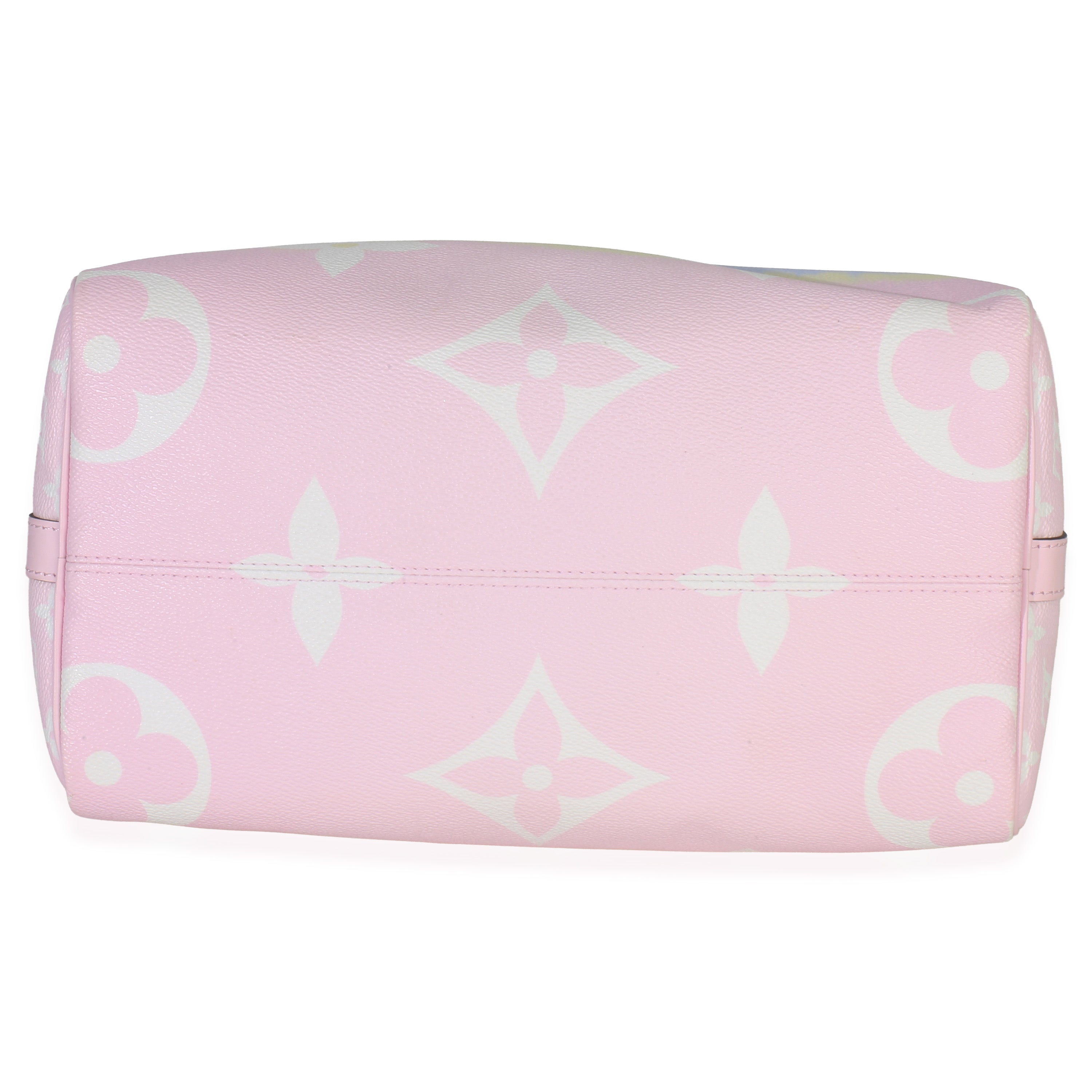 Louis Vuitton Pastel Monogram Canvas Escale Speedy Bandouliere 30