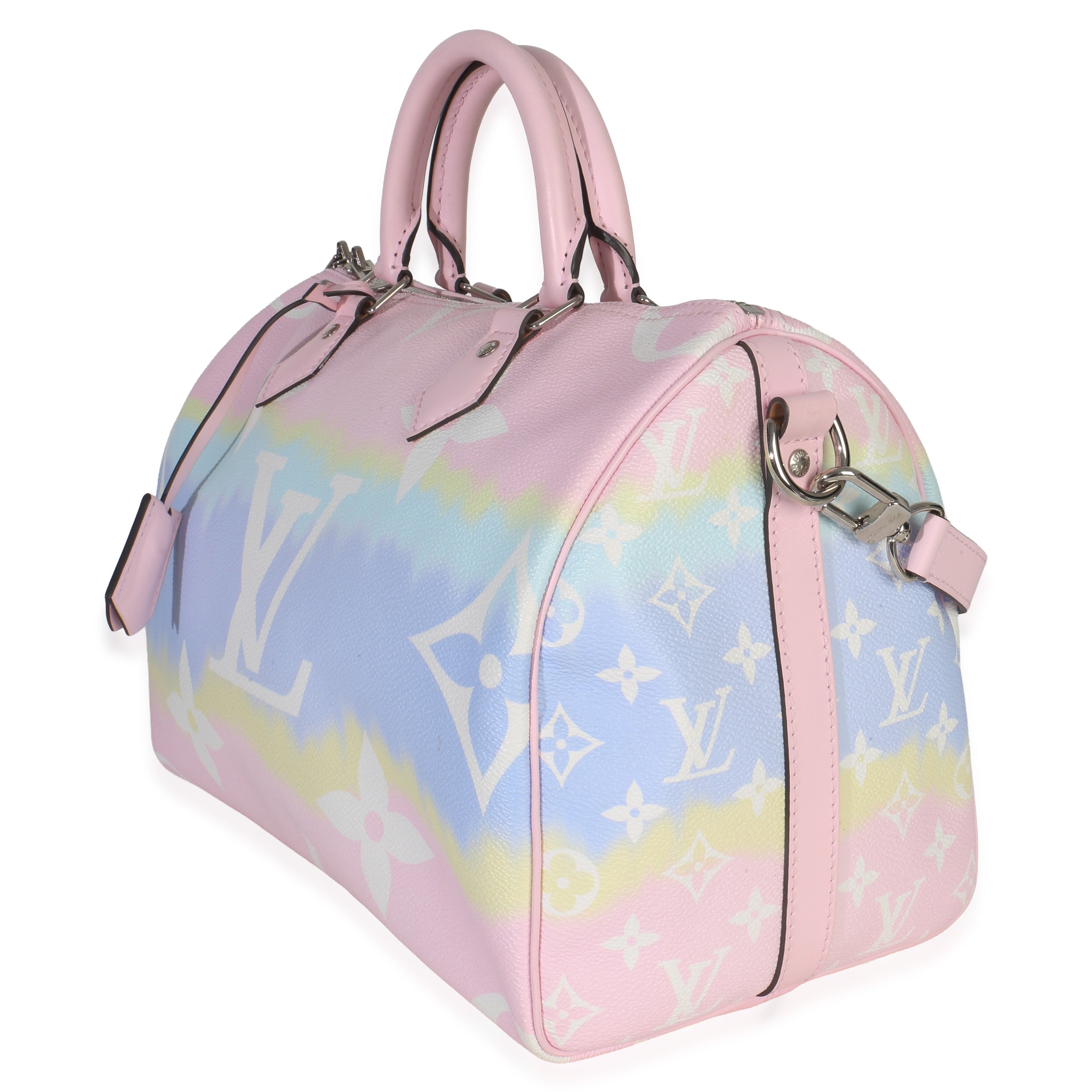 Louis Vuitton Pastel Monogram Canvas Escale Speedy Bandouliere 30