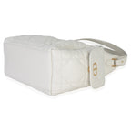 Christian Dior Latte Lambskin Macrocannage Medium D-Dream Bag