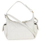 Christian Dior Latte Lambskin Macrocannage Medium D-Dream Bag