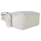 Christian Dior Latte Lambskin Macrocannage Medium D-Dream Bag