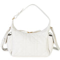 Christian Dior Latte Lambskin Macrocannage Medium D-Dream Bag