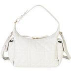 Christian Dior Latte Lambskin Macrocannage Medium D-Dream Bag