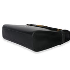 Saint Laurent Black Calfskin Medium Manhattan Shoulder Bag
