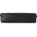 Saint Laurent Black Calfskin Medium Manhattan Shoulder Bag