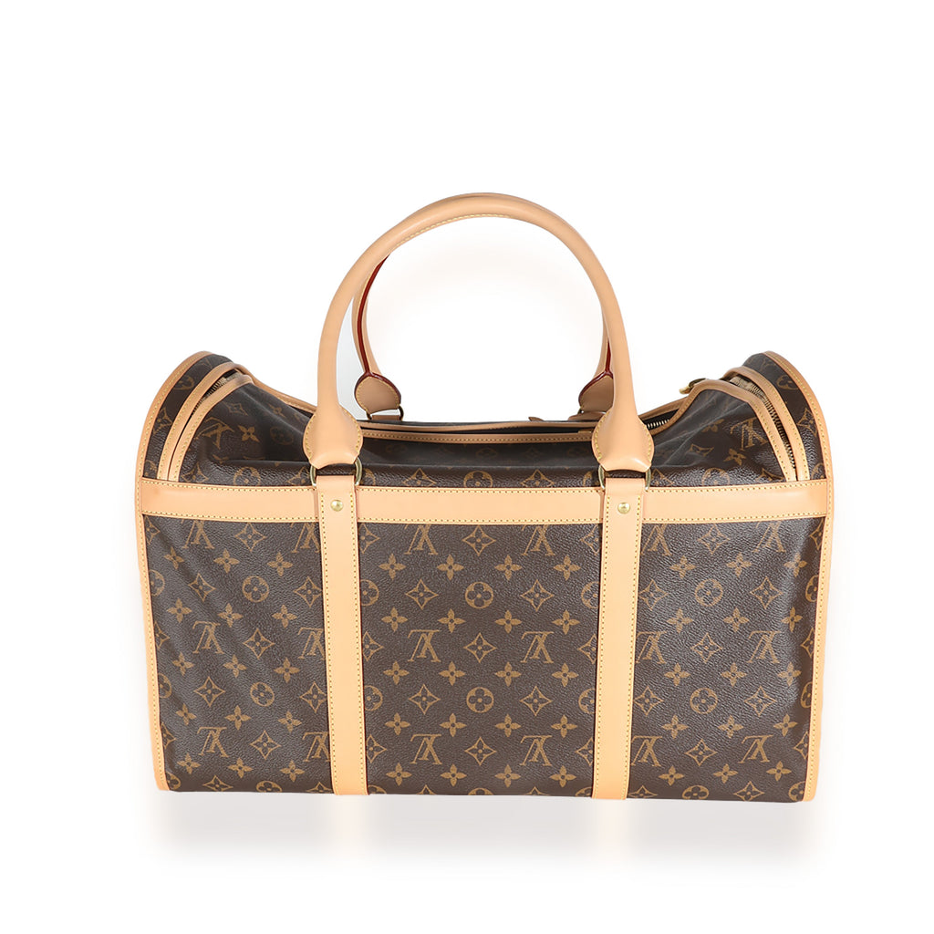 Louis Vuitton Monogram Canvas Sac Chien 50 Pet Carrier