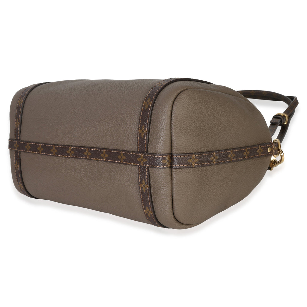 Louis Vuitton Smoke Grey Calfskin Monogram Canvas Express PM