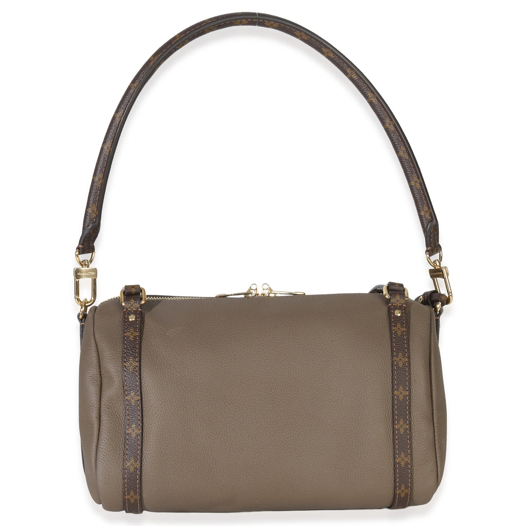 Louis Vuitton Smoke Grey Calfskin Monogram Canvas Express PM