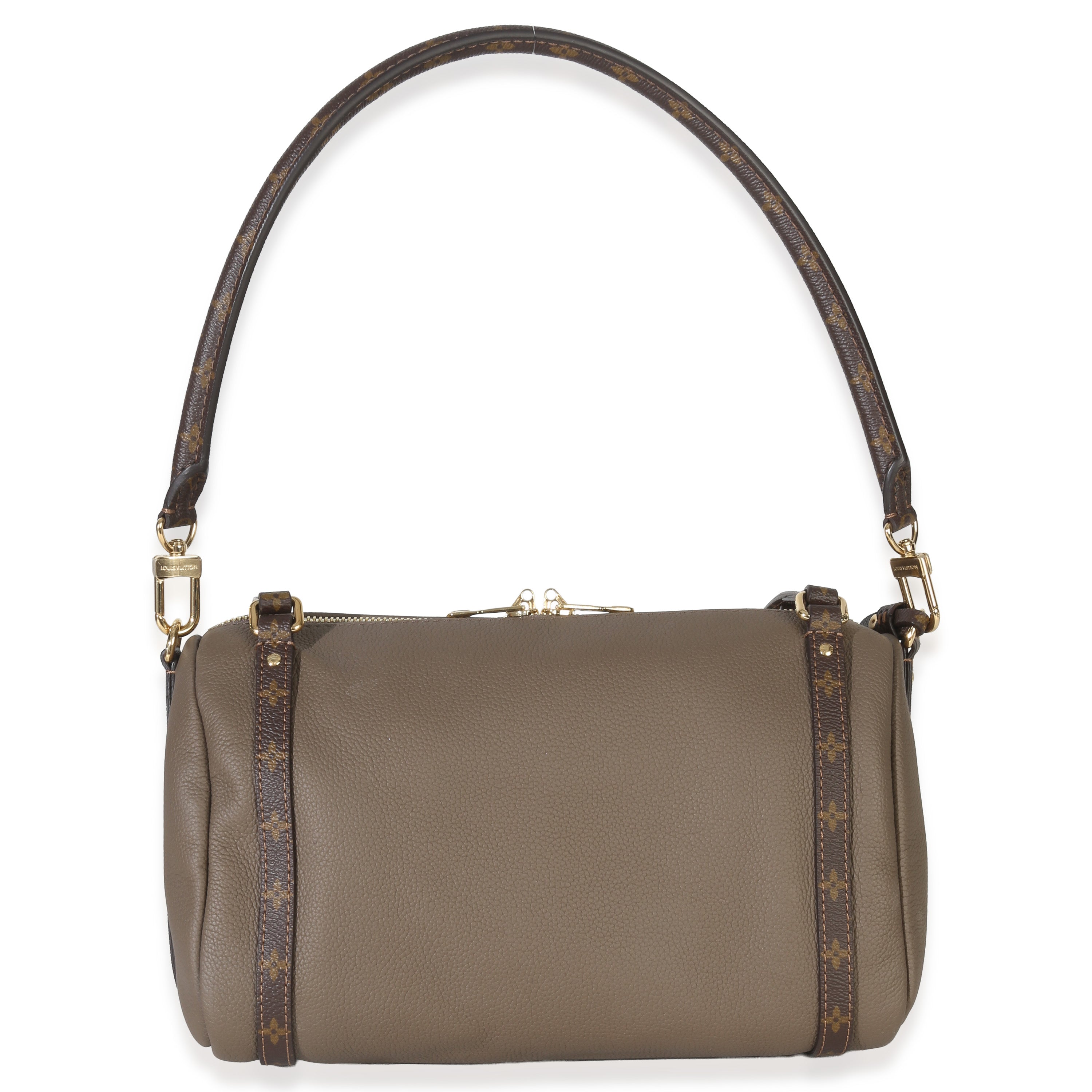 Louis Vuitton Smoke Grey Calfskin Monogram Canvas Express PM