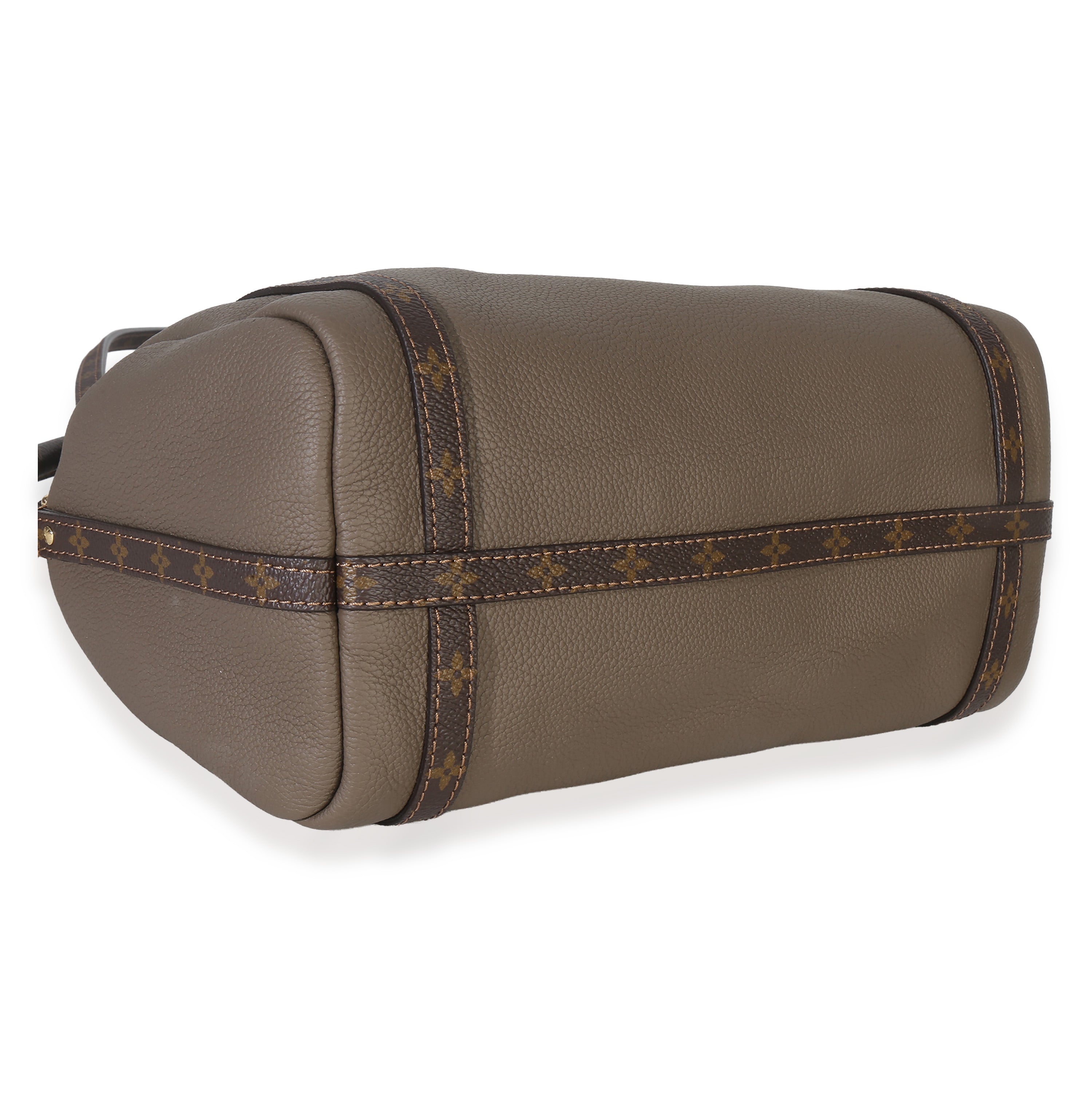 Louis Vuitton Smoke Grey Calfskin Monogram Canvas Express PM