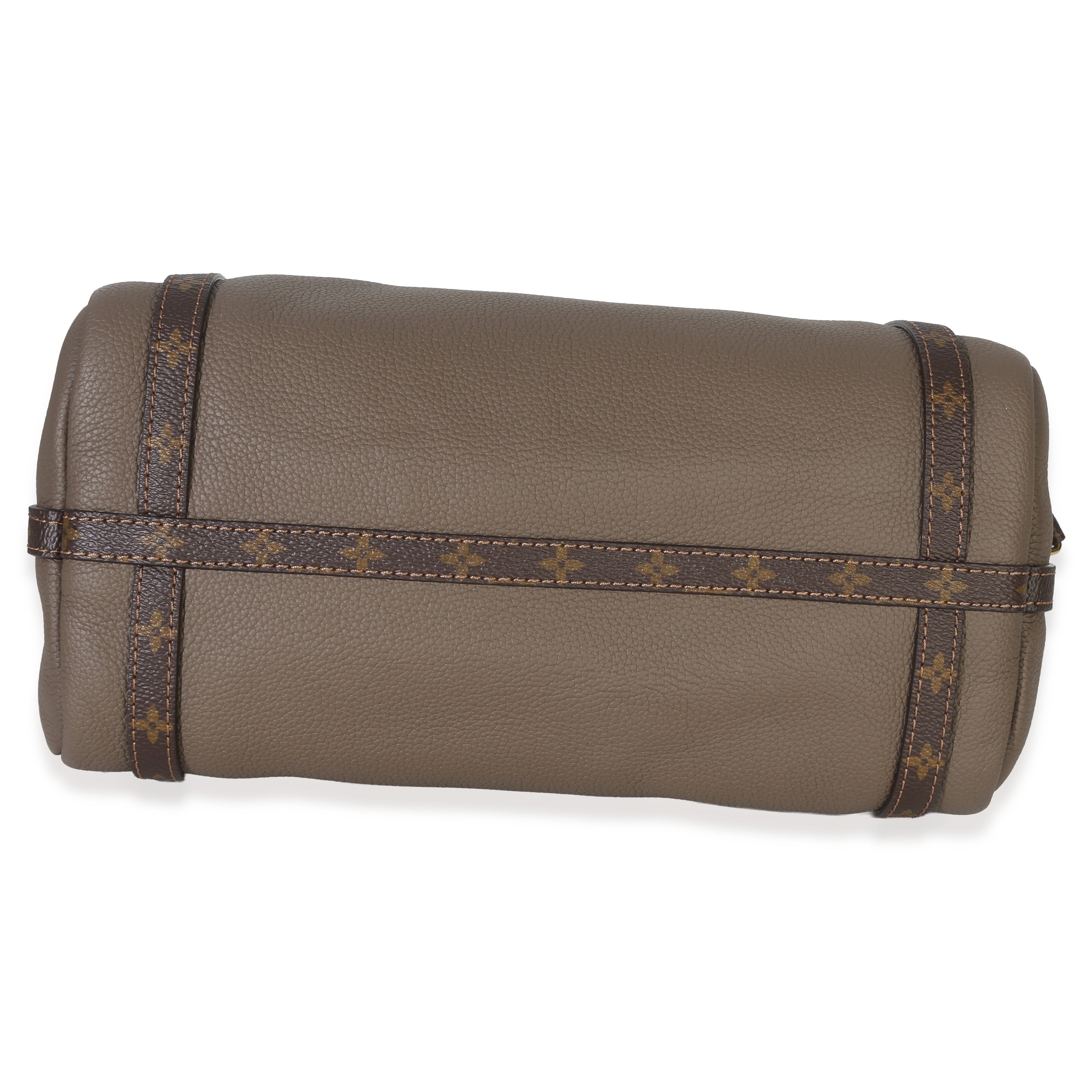 Louis Vuitton Smoke Grey Calfskin Monogram Canvas Express PM