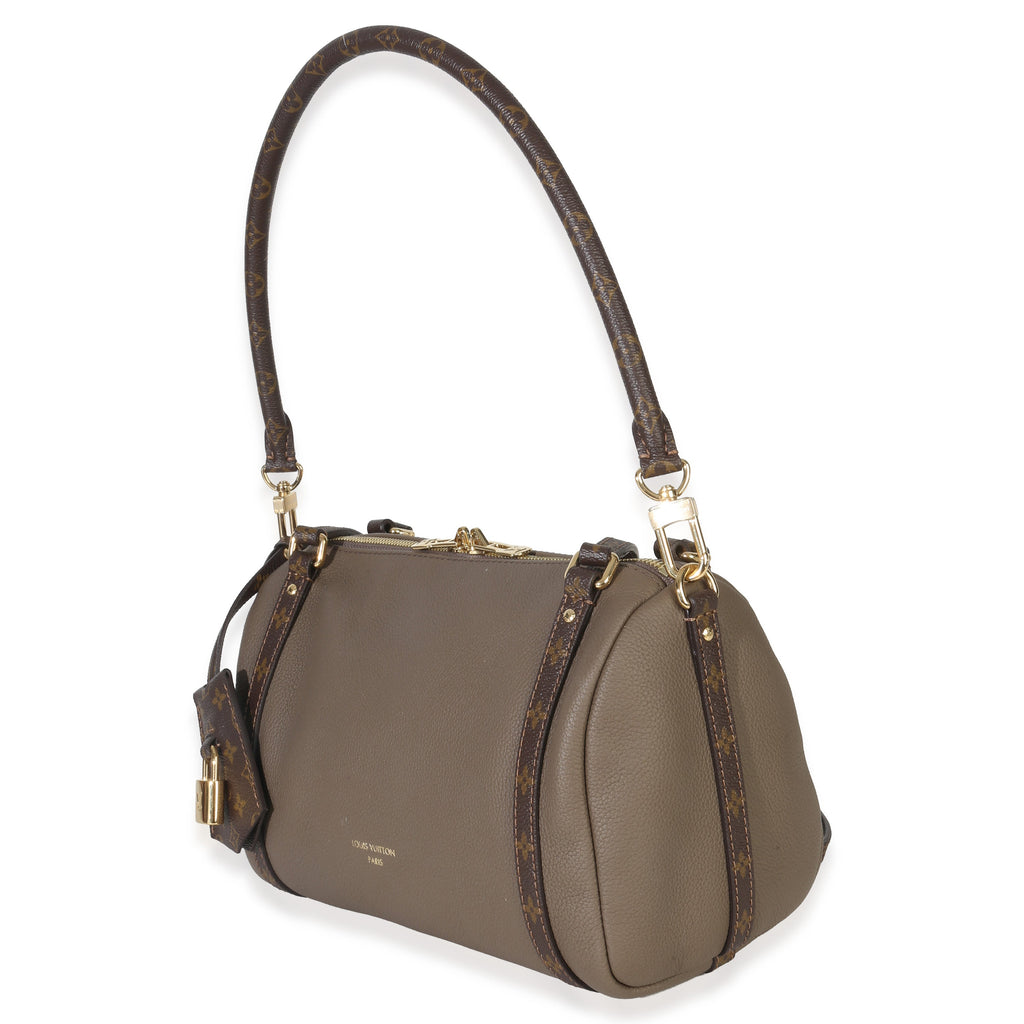 Louis Vuitton Smoke Grey Calfskin Monogram Canvas Express PM