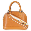 Louis Vuitton Honey Gold Epi Jacquard Alma BB