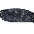 Gucci Navy GG Floral Canvas Belt Bag