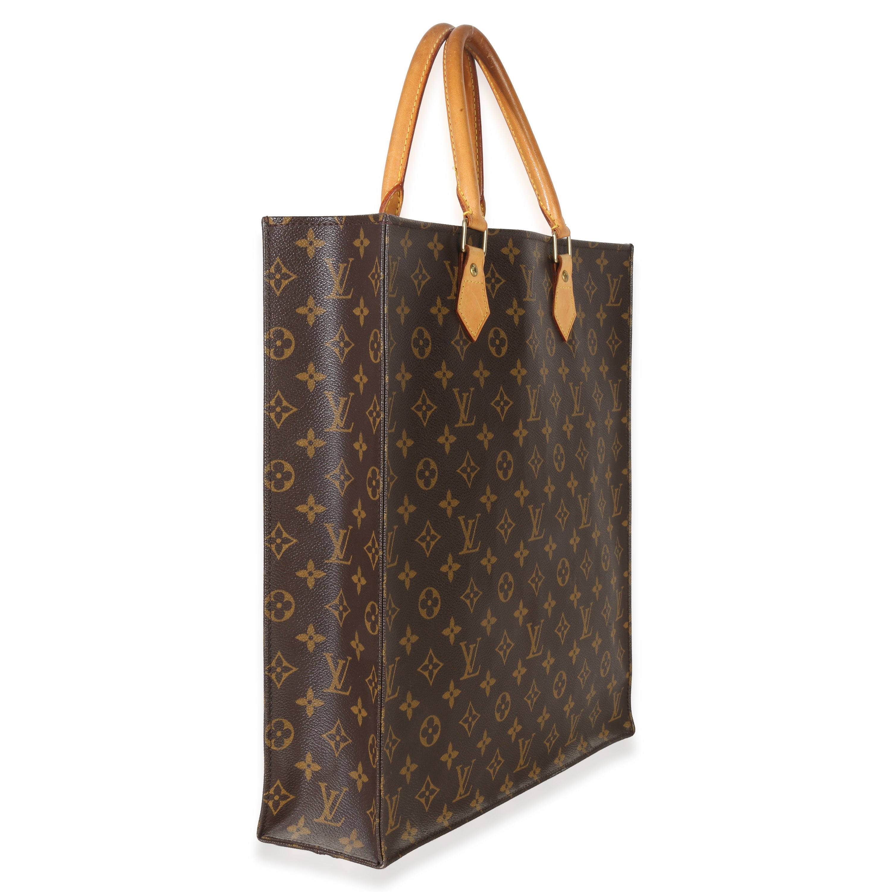 Louis Vuitton Monogram Canvas Sac Plat Tote