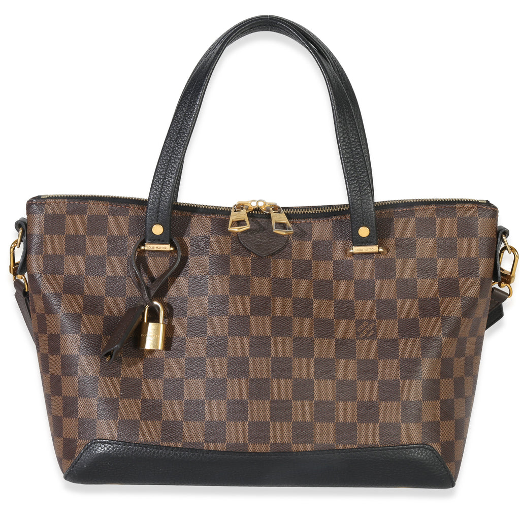 Louis Vuitton Black Damier Ebene Canvas Hyde Park