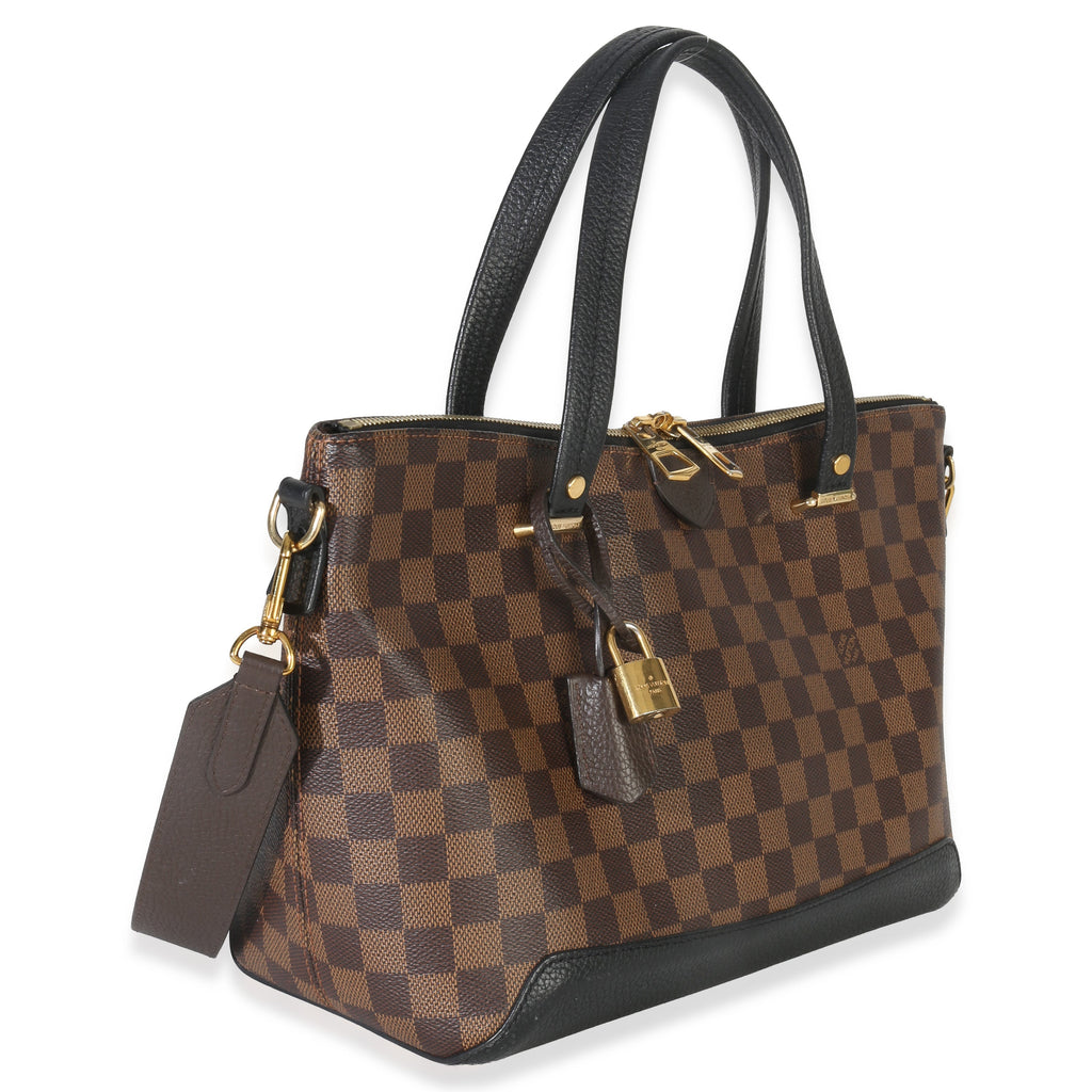 Louis Vuitton Black Damier Ebene Canvas Hyde Park