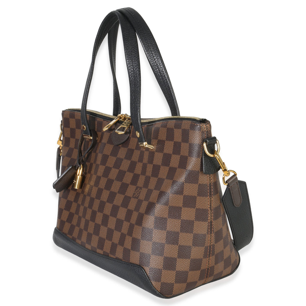 Louis Vuitton Black Damier Ebene Canvas Hyde Park