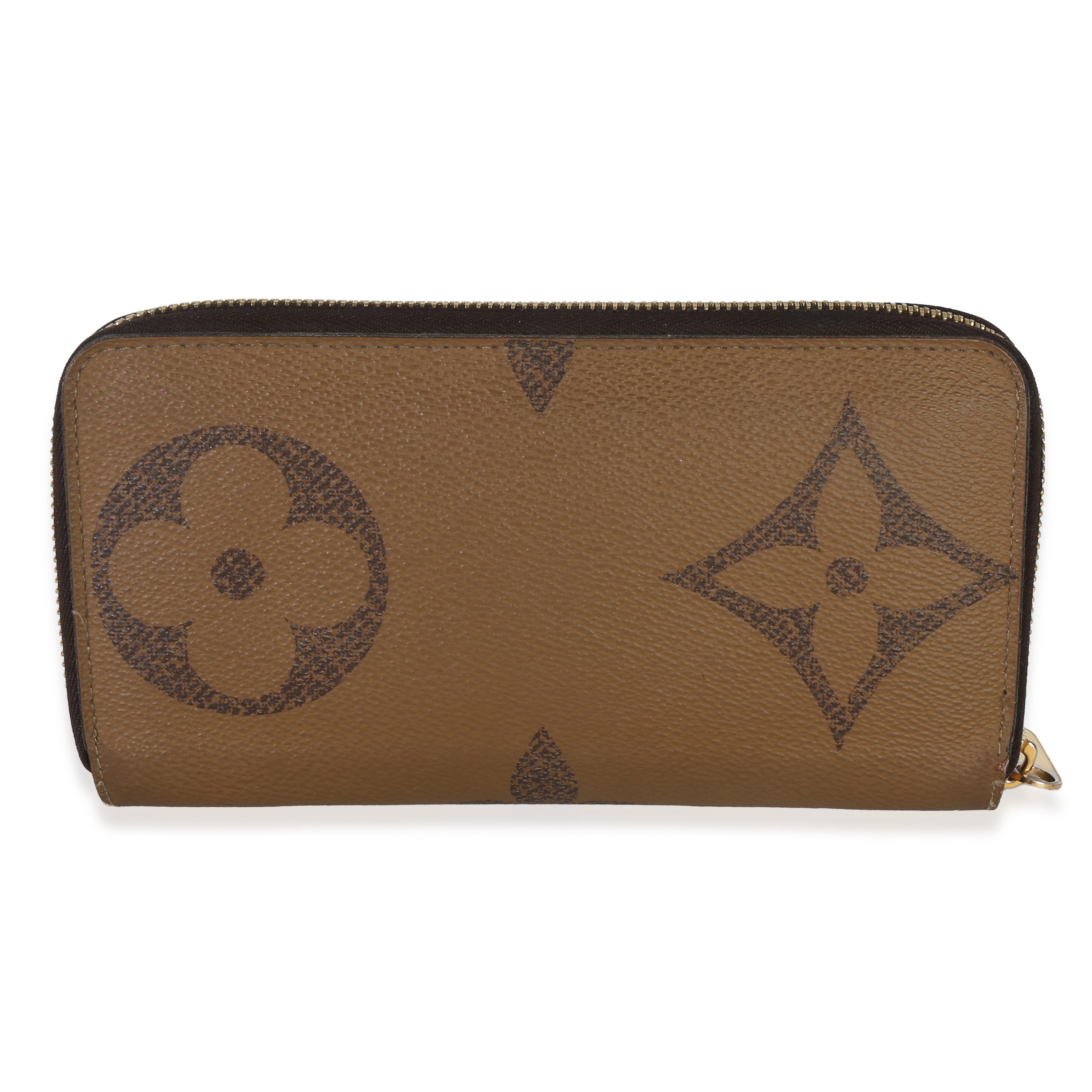Louis Vuitton Giant Reverse Monogram Canvas Zippy Wallet