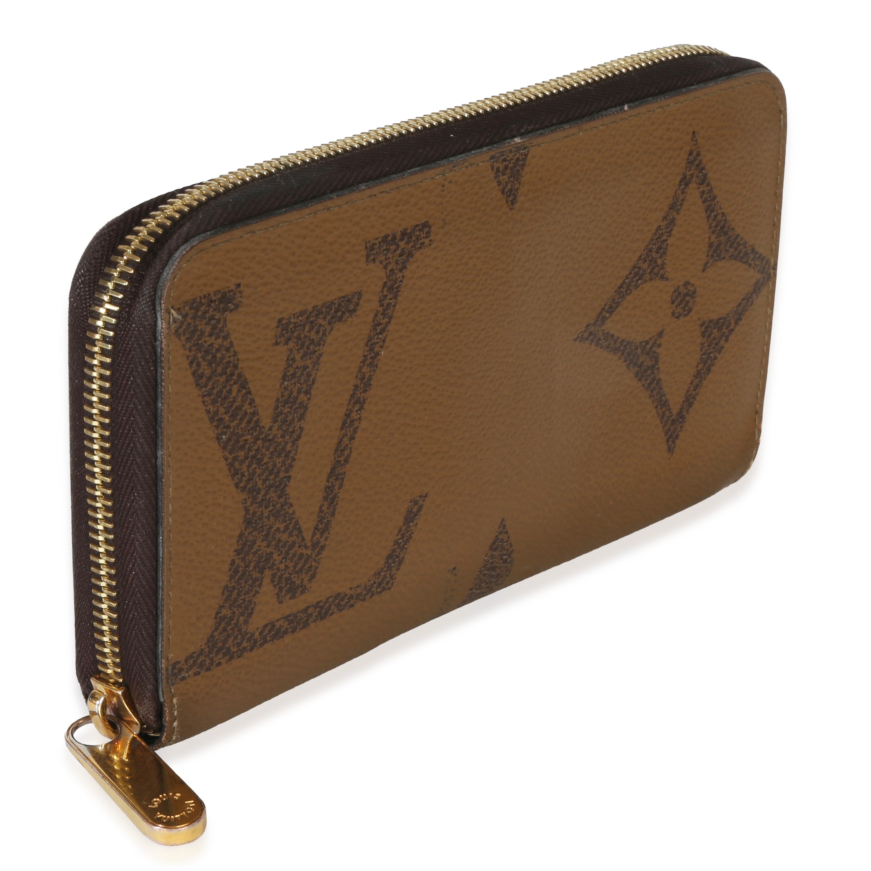 Louis Vuitton Giant Reverse Monogram Canvas Zippy Wallet