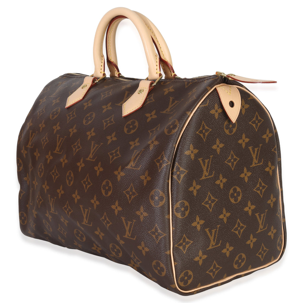 Louis Vuitton Monogram Canvas Speedy 35