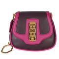 Louis Vuitton Prune Cyclamen Smooth Calfskin Trapeze Art Deco