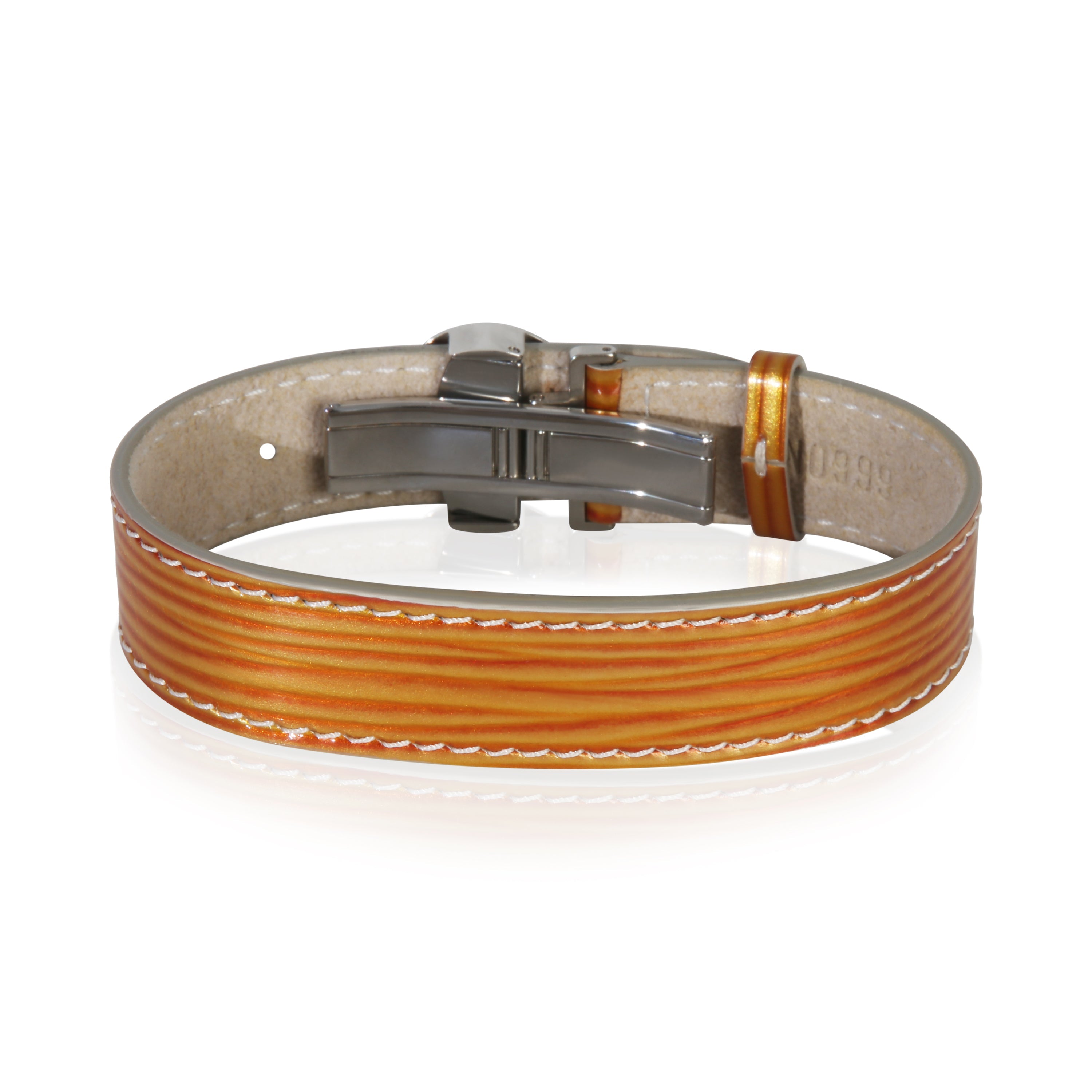 Louis Vuitton Leather Cyber Epi Wish Bracelet