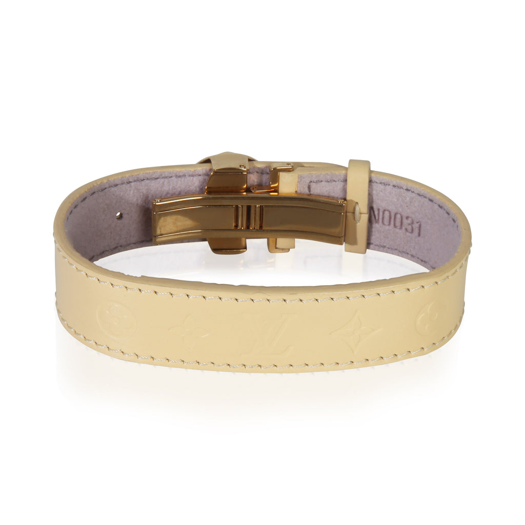 Louis Vuitton Gold-Plated  Monogram Epi Wish Bracelet