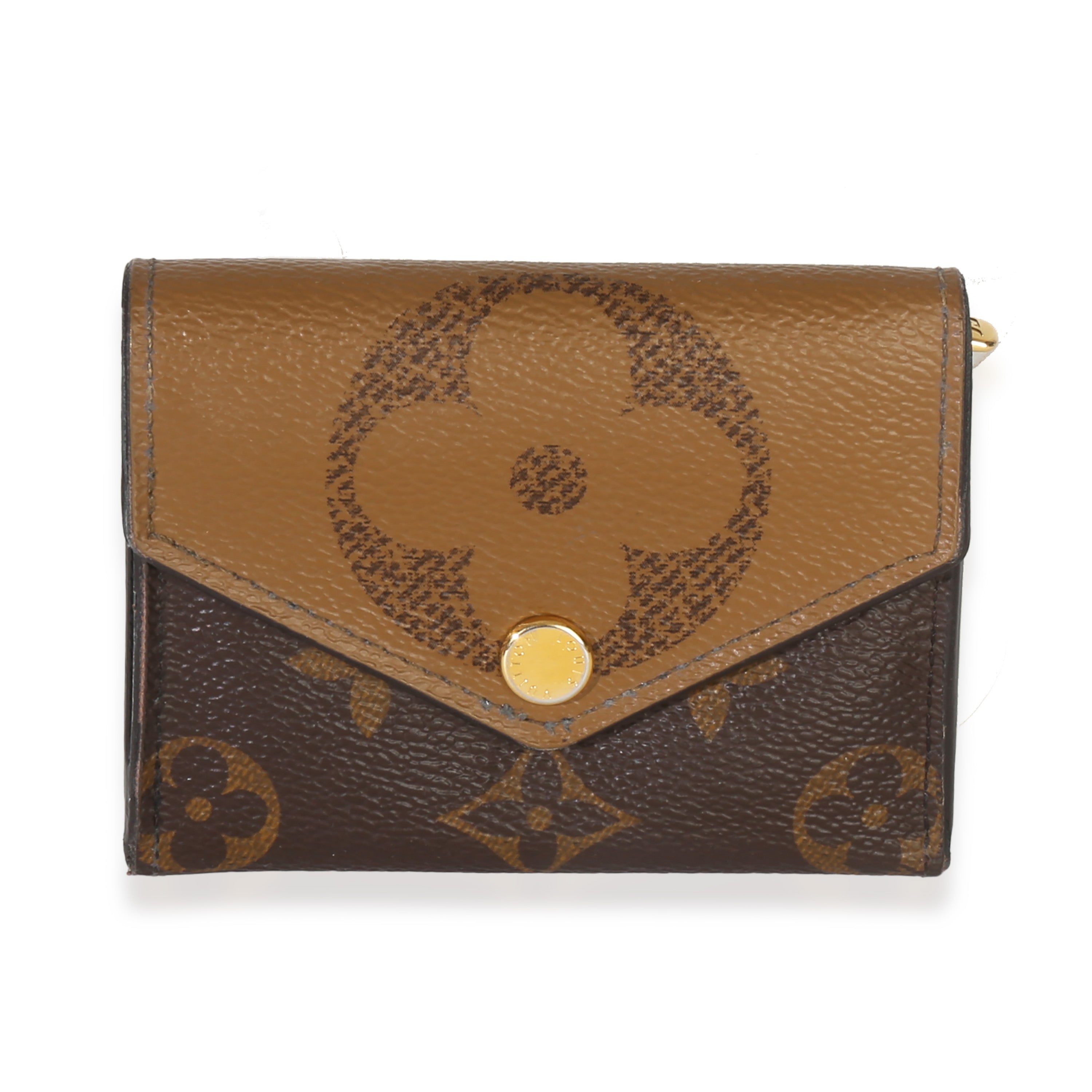 Louis Vuitton Reverse Monogram Canvas Zoé Wallet
