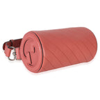 Gucci Pink Diagonal Quilted Calfskin Mini Blondie Barrel Bag