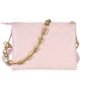 Louis Vuitton Pink Monogram Embossed Lambskin Coussin PM