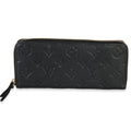 Louis Vuitton Black Monogram Empreinte Clemence Wallet