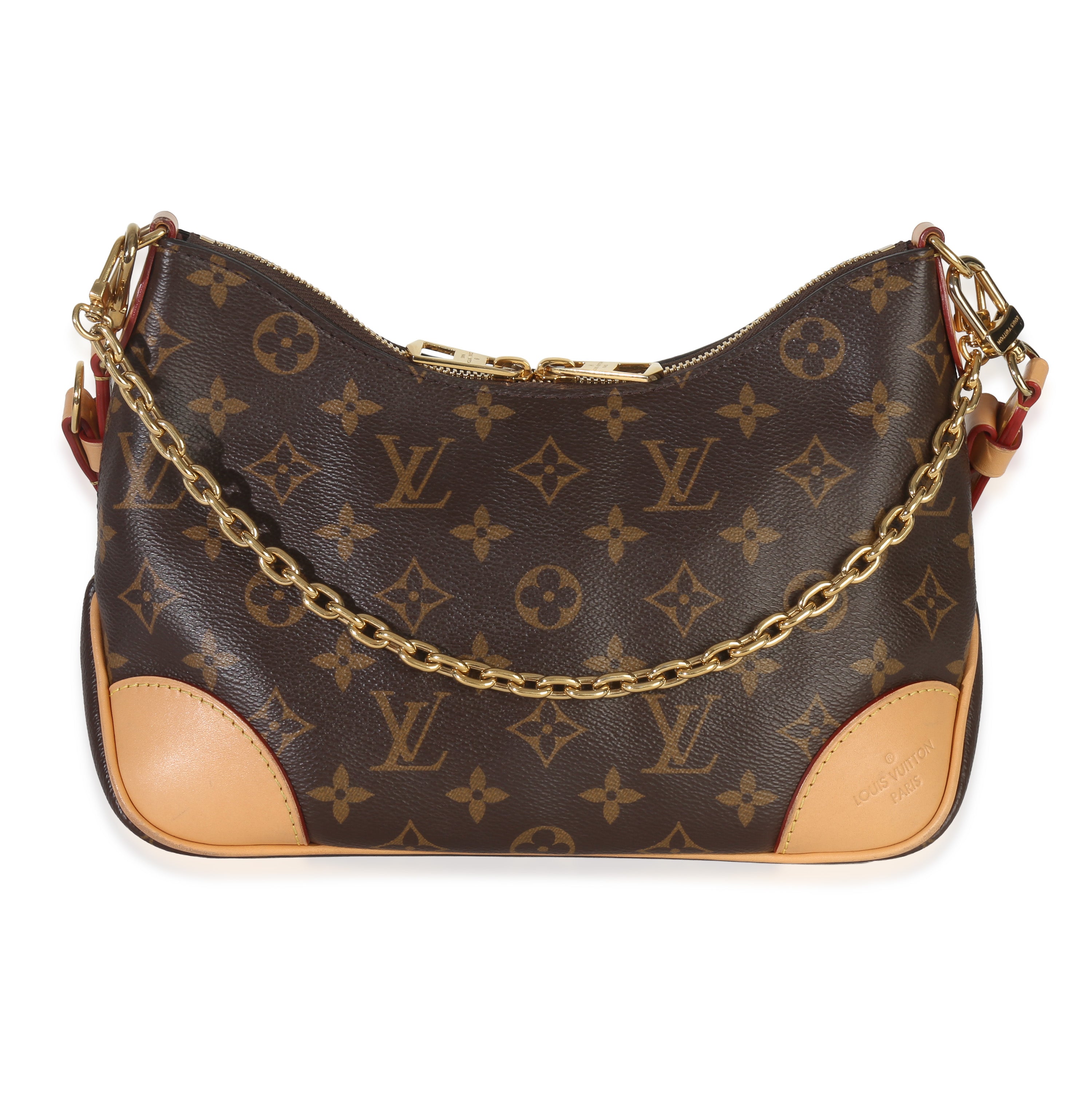 Louis Vuitton Natural Monogram Canvas Boulogne NM PM