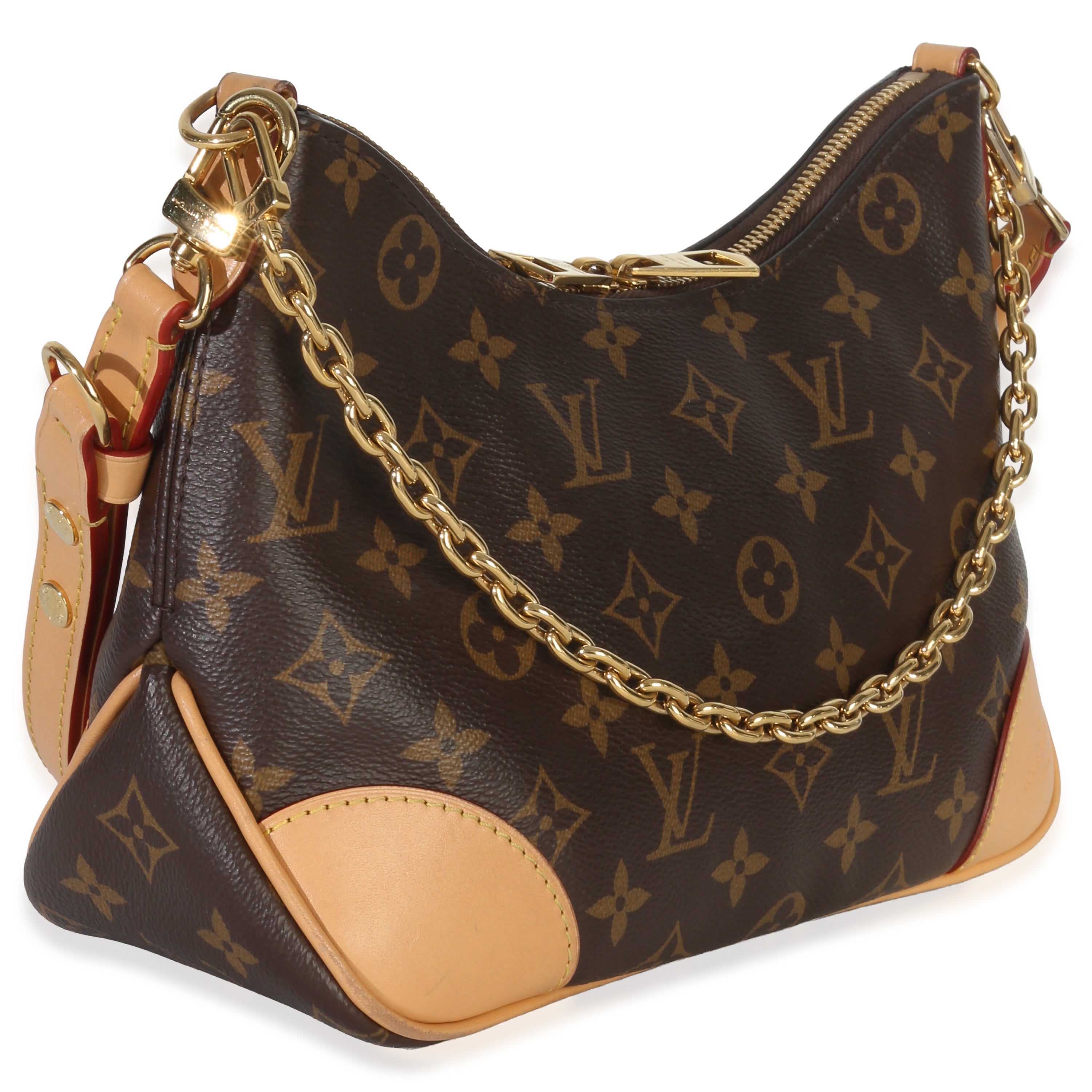 Louis Vuitton Natural Monogram Canvas Boulogne NM PM
