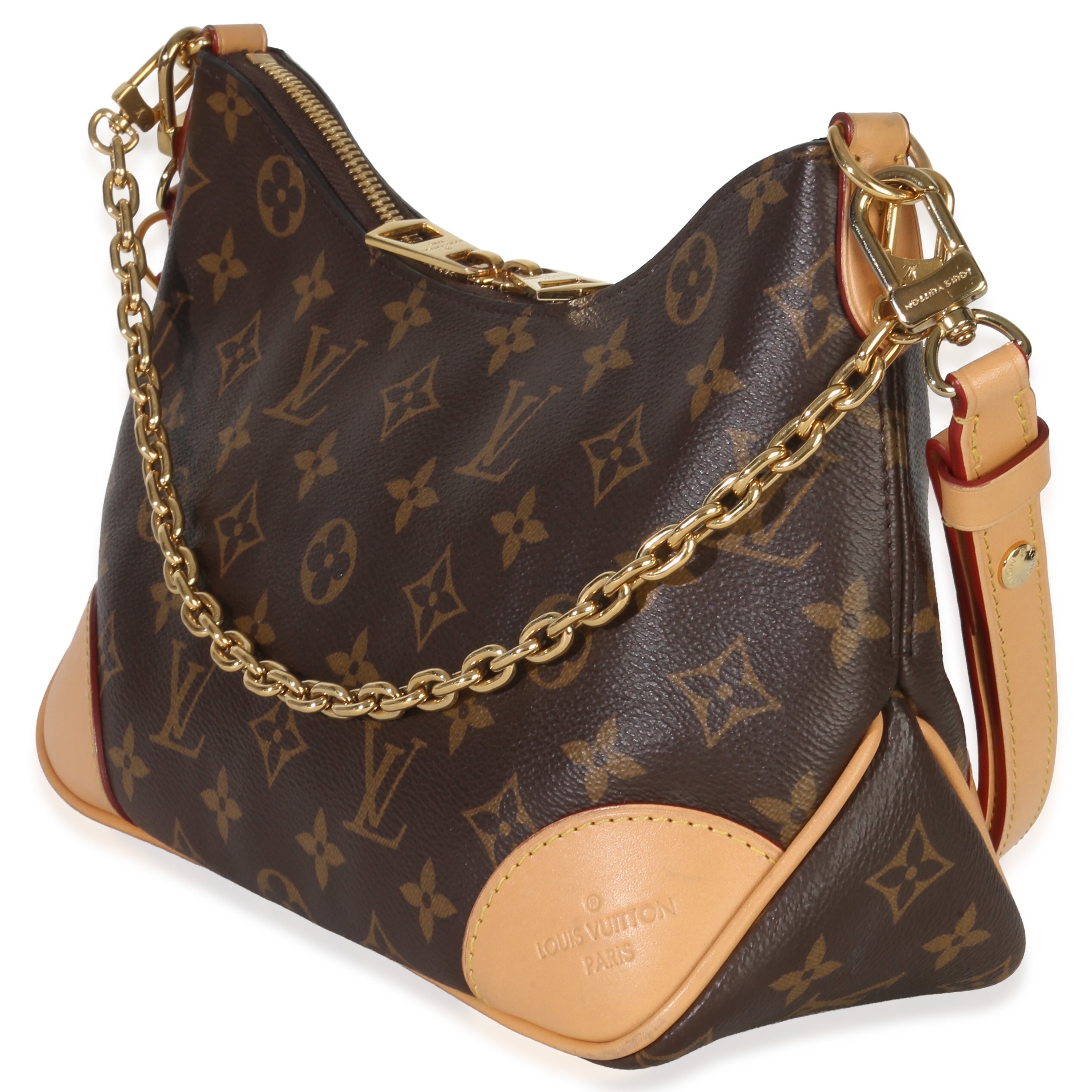 Louis Vuitton Natural Monogram Canvas Boulogne NM PM