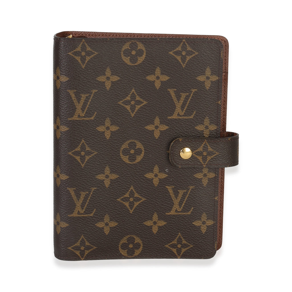 Louis Vuitton Monogram Canvas Small Ring Agenda Cover