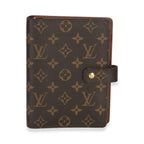 Louis Vuitton Monogram Canvas Small Ring Agenda Cover