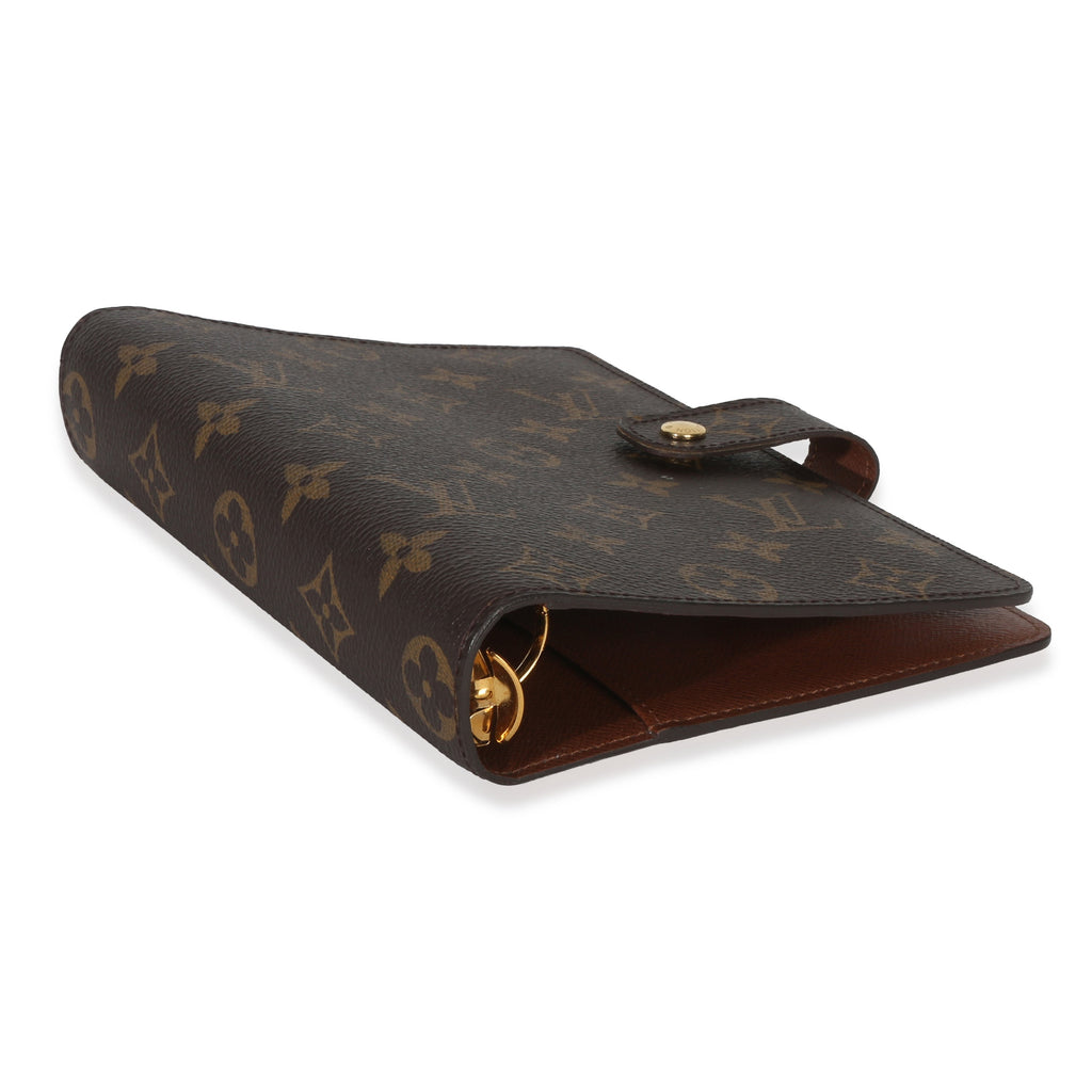 Louis Vuitton Monogram Canvas Small Ring Agenda Cover