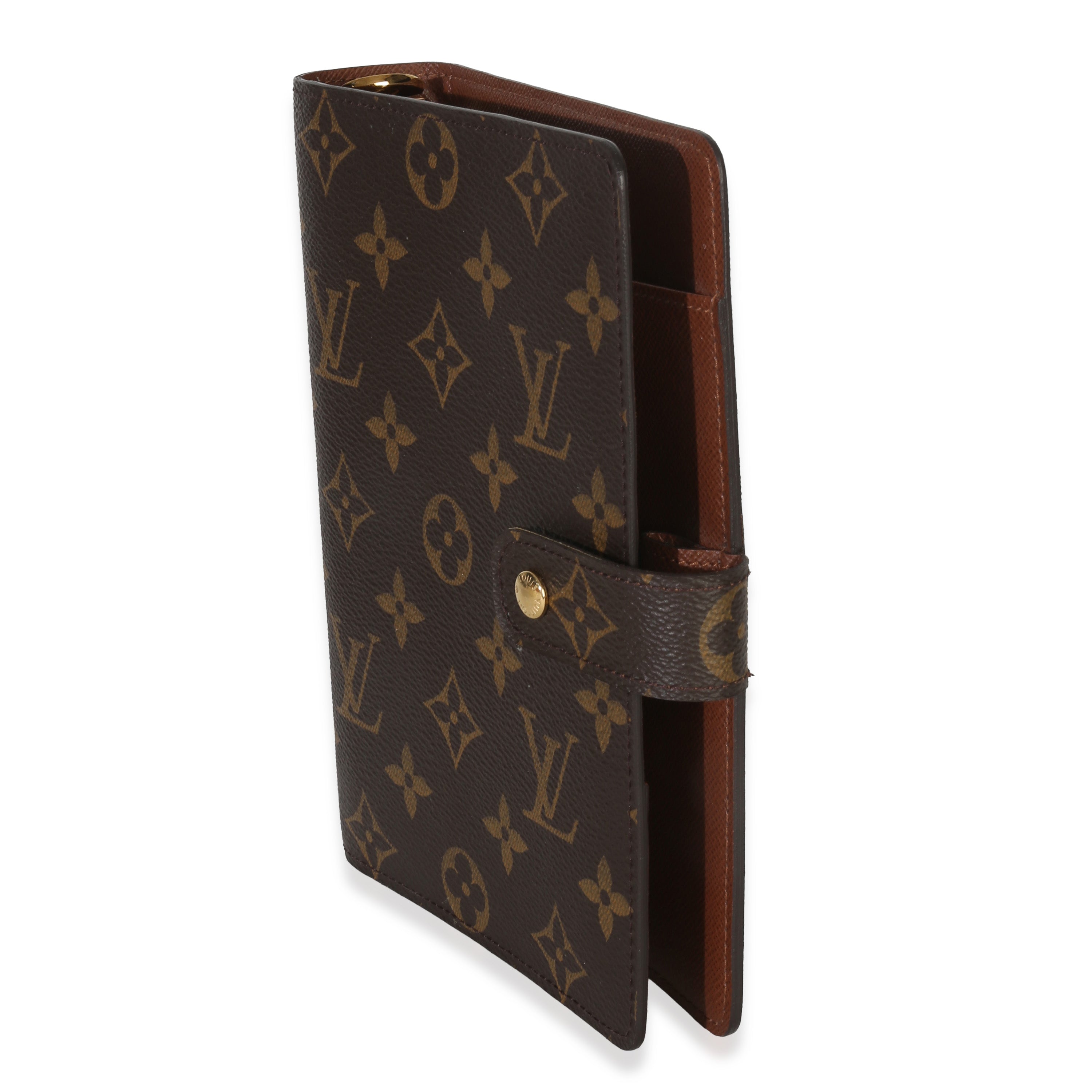 Louis Vuitton Monogram Canvas Small Ring Agenda Cover