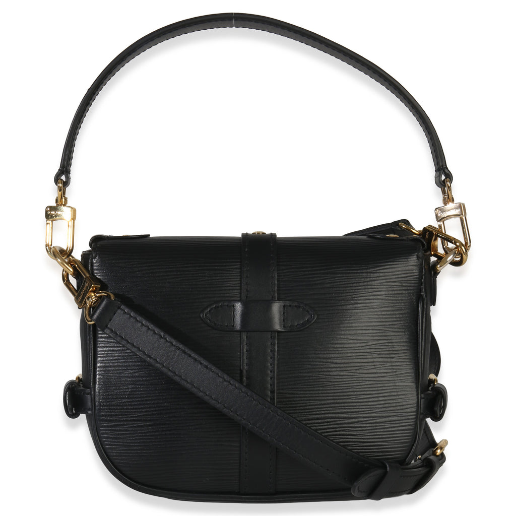 Louis Vuitton Black Epi Saumur BB