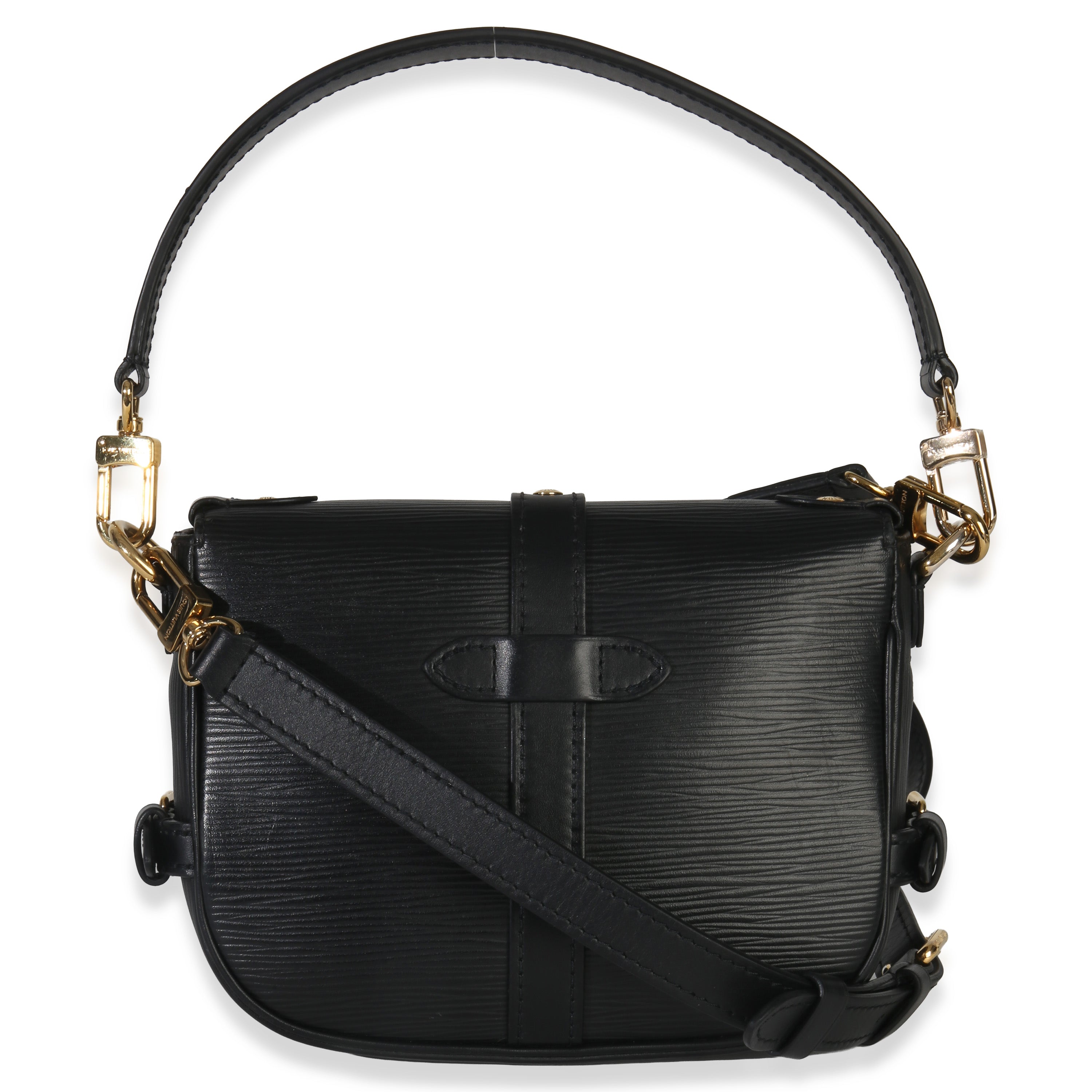 Louis Vuitton Black Epi Saumur BB