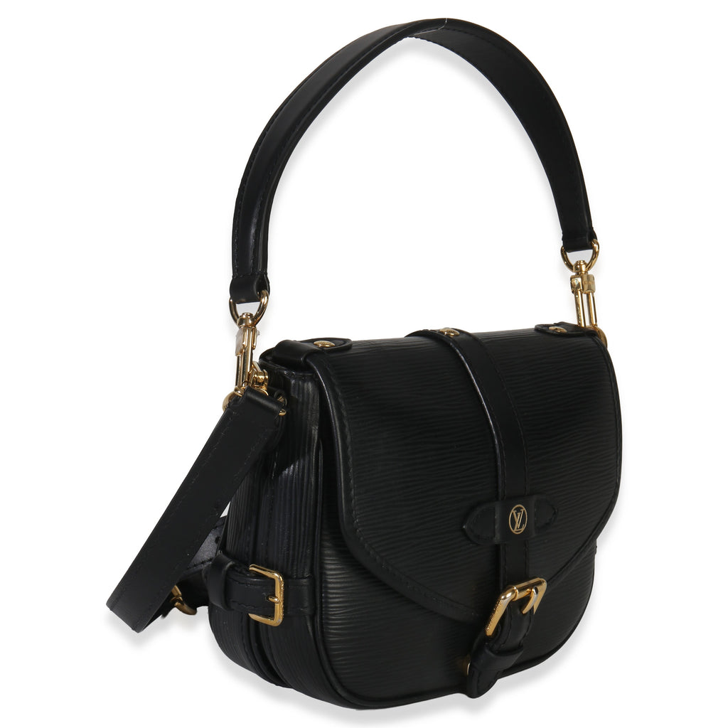 Louis Vuitton Black Epi Saumur BB
