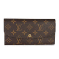 Louis Vuitton Fuschia Monogram Canvas Emilie Wallet