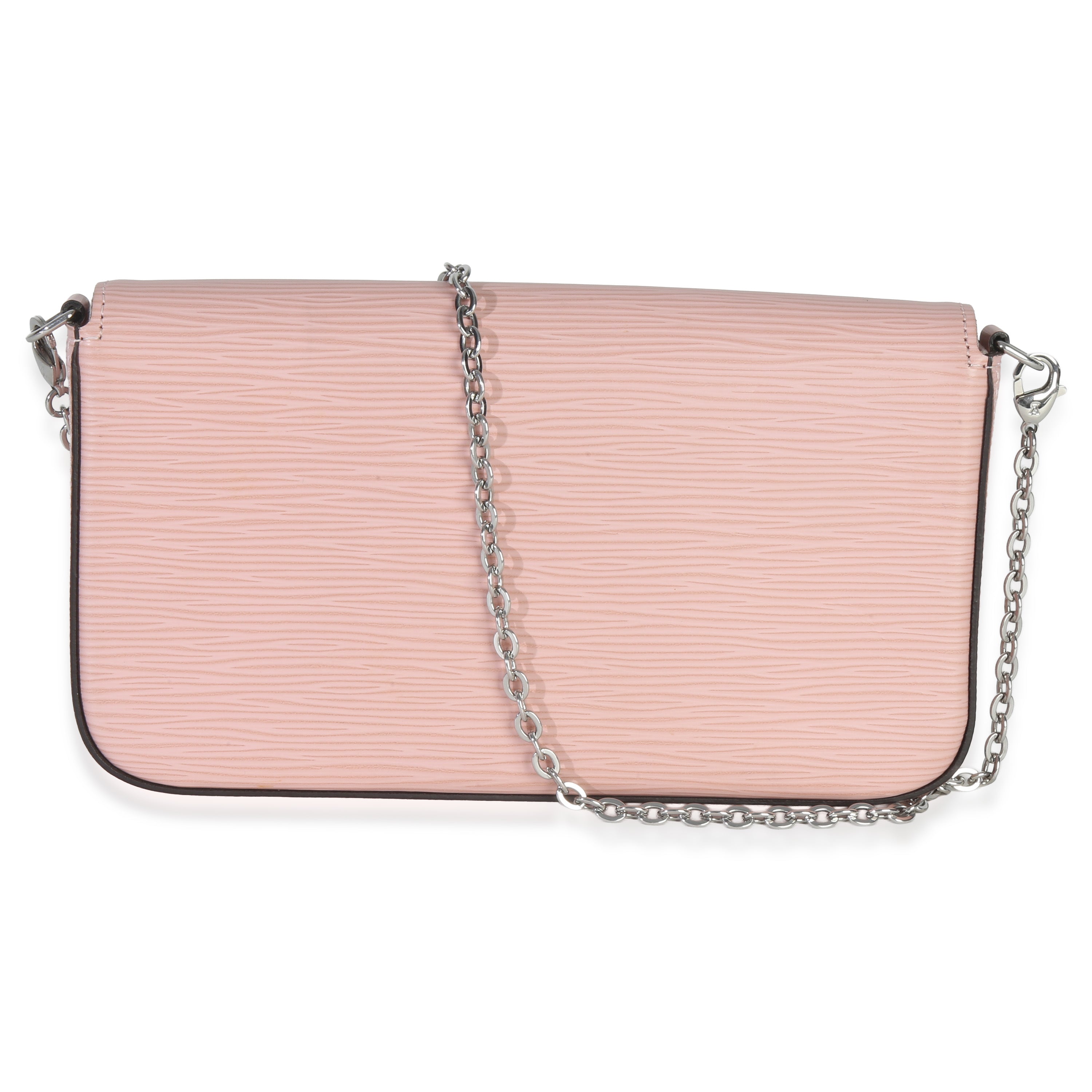 Louis Vuitton Rose Ballerine Epi Leather Félicie Pochette