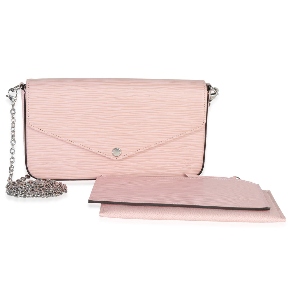 Louis Vuitton Rose Ballerine Epi Leather Félicie Pochette