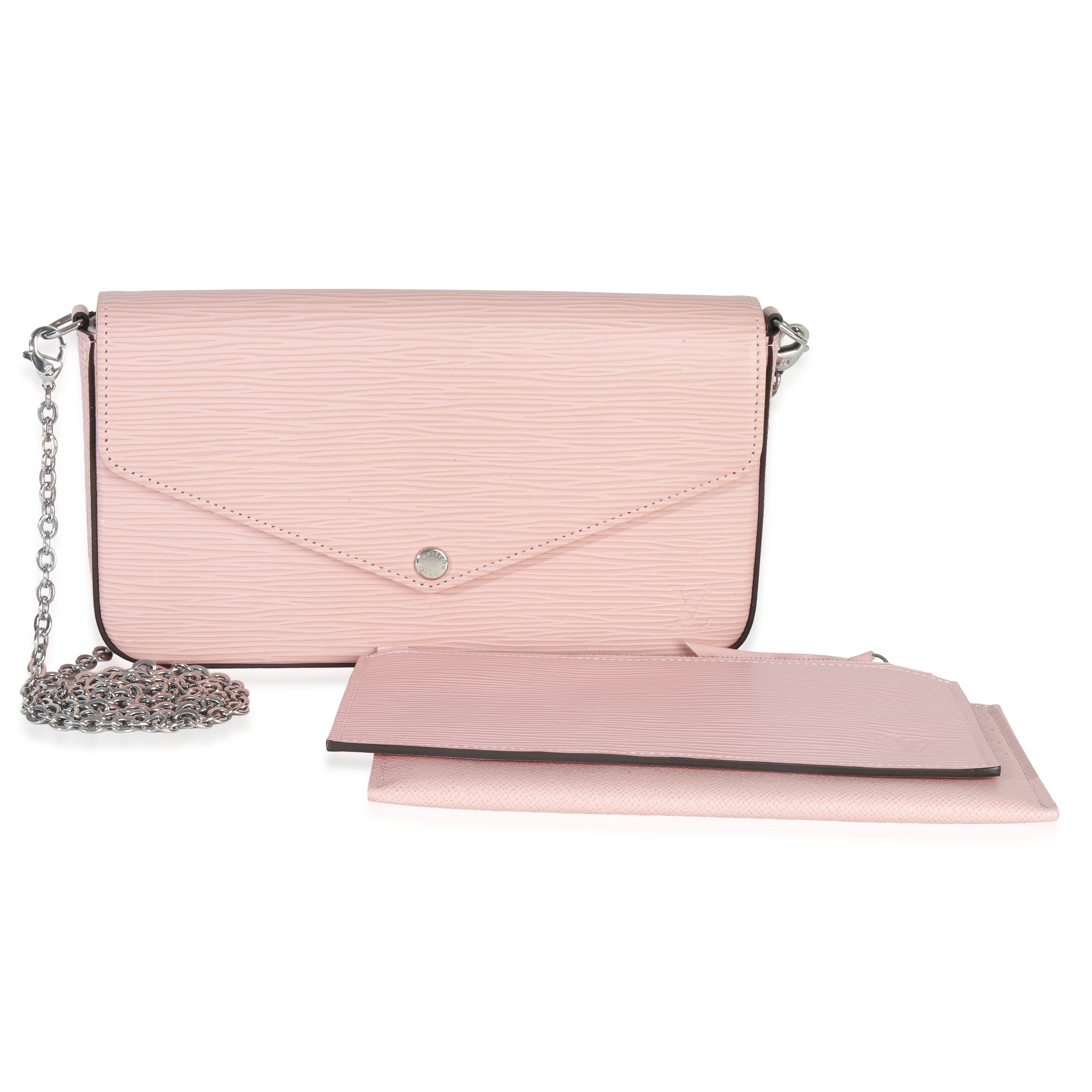 Louis Vuitton Rose Ballerine Epi Leather Félicie Pochette