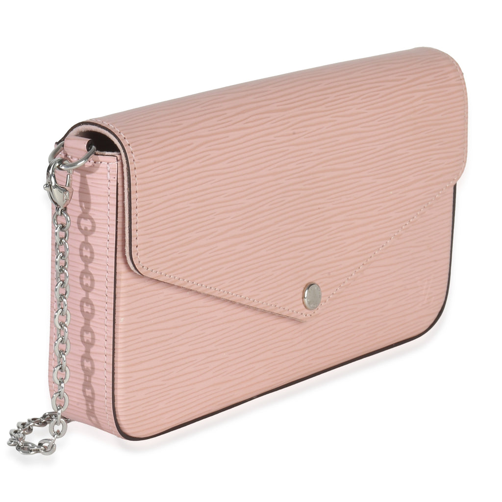 Louis Vuitton Rose Ballerine Epi Leather Félicie Pochette