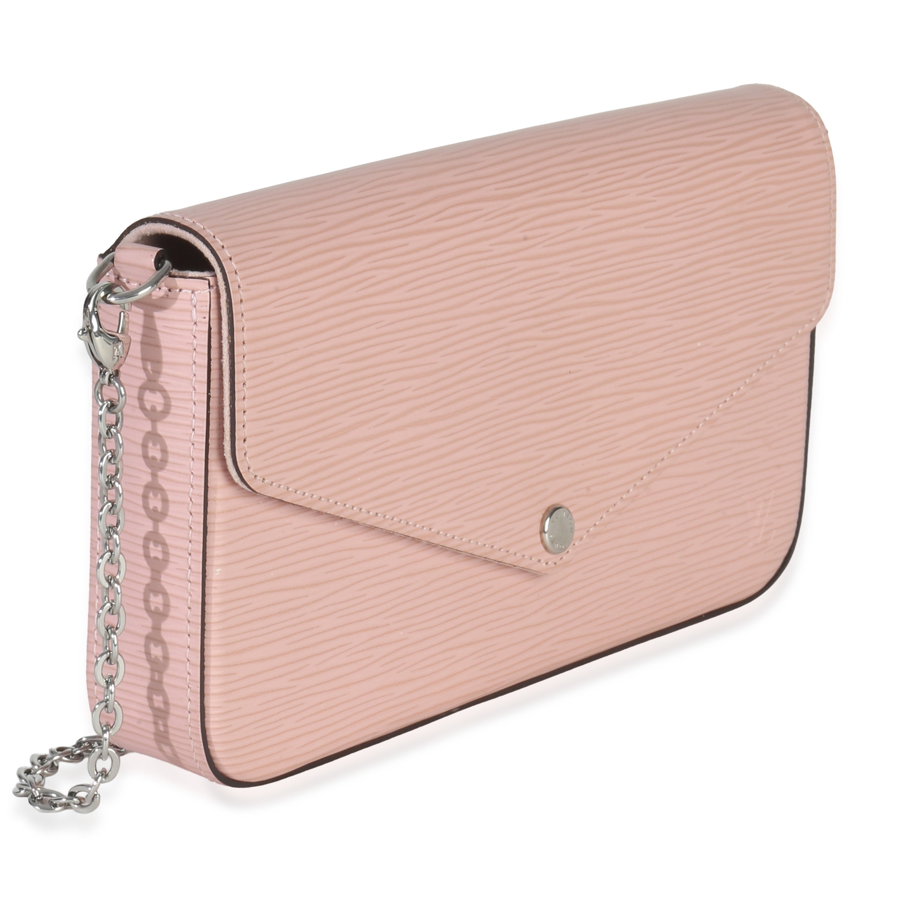 Louis Vuitton Rose Ballerine Epi Leather Félicie Pochette