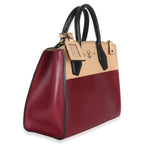 Louis Vuitton Beige Bordeaux Calfskin City Steamer PM
