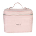 Christian Dior Pink Canvas Embroidered Cannage DiorTravel Vanity Case